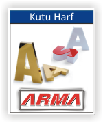 Arma Reklam - Kutu Harf