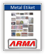 Arma Reklam - Metal Etiket
